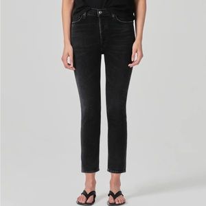 Agolde Nico High Rise Slim Fit in Hotline